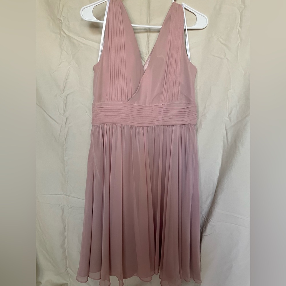 Light pink short dress
